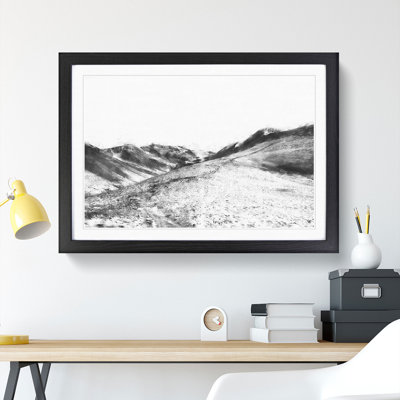 Path Through the Lake District - Picture Frame Graphic Art Print