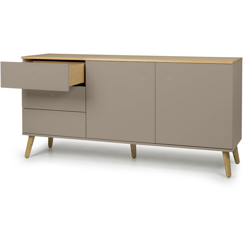 Buffet à 3 tiroirs Axiom, Beige