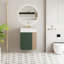 Meuble-lavabo à fixation murale 21,6 po avec lavabo en céramique-1767101191
