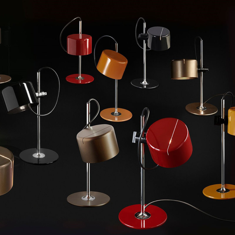 Mini Coupe Table Lamp, Scarlet Red, Scarlet Red