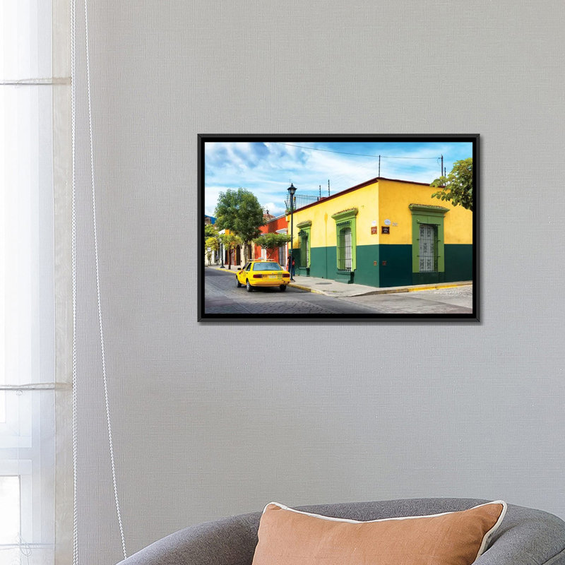 «¡ viva mexico ! série : "couleur mexique" , reproduction de photo sur toile, H 18 po x l 26 po x P 1,5 po, Pas de tapis
