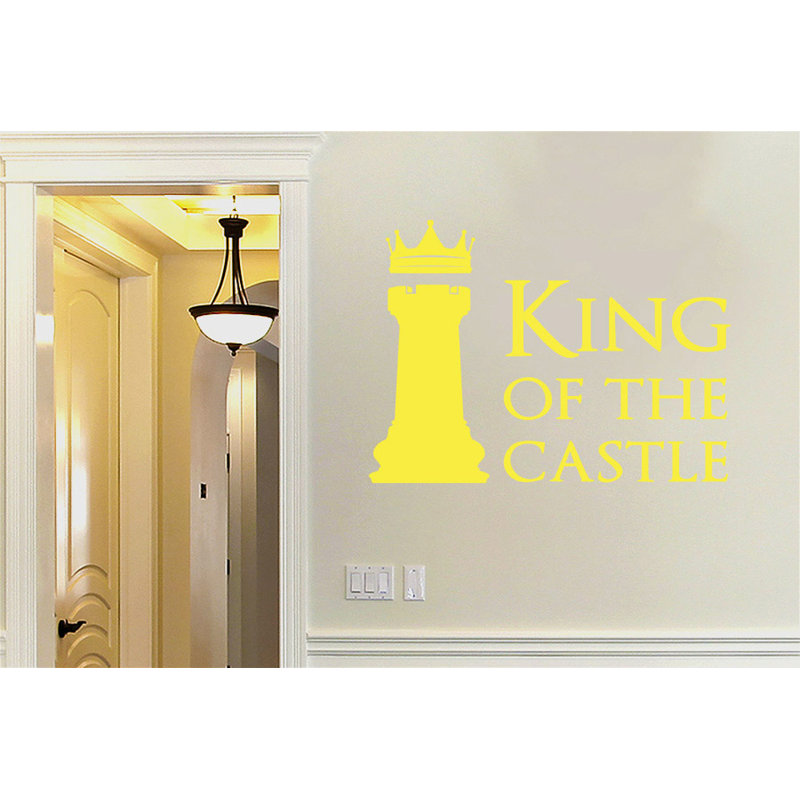 Wall Decal, Bright Yellow, Medium