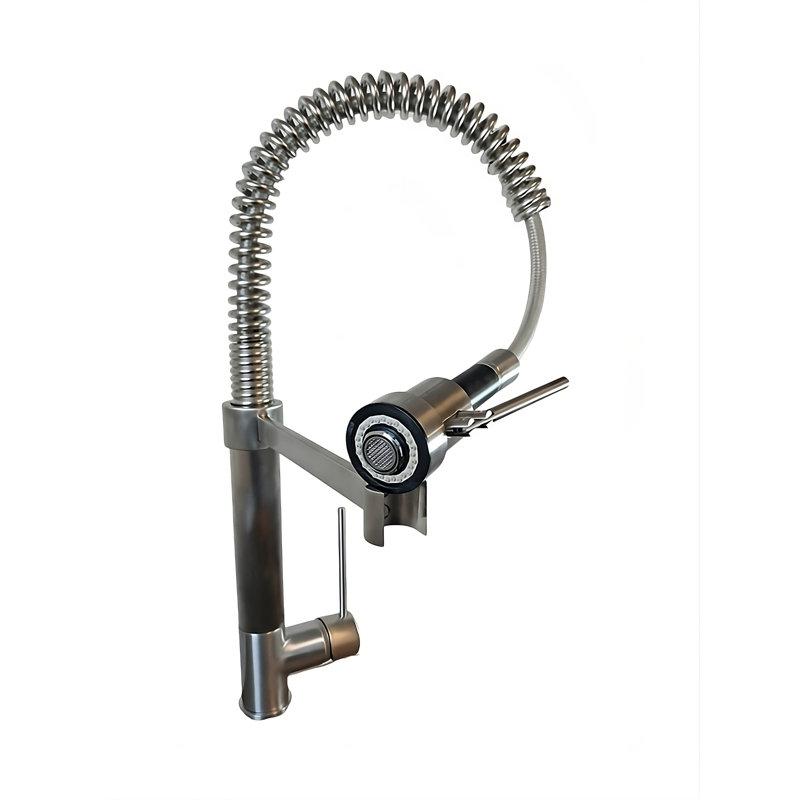 Spiralo Kitchen Taps Semi-Professional Brushed