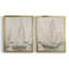 «Sail Scribble I», toile encadrée de qualité supérieure - prête à être accrochée-1803634789-1803634878