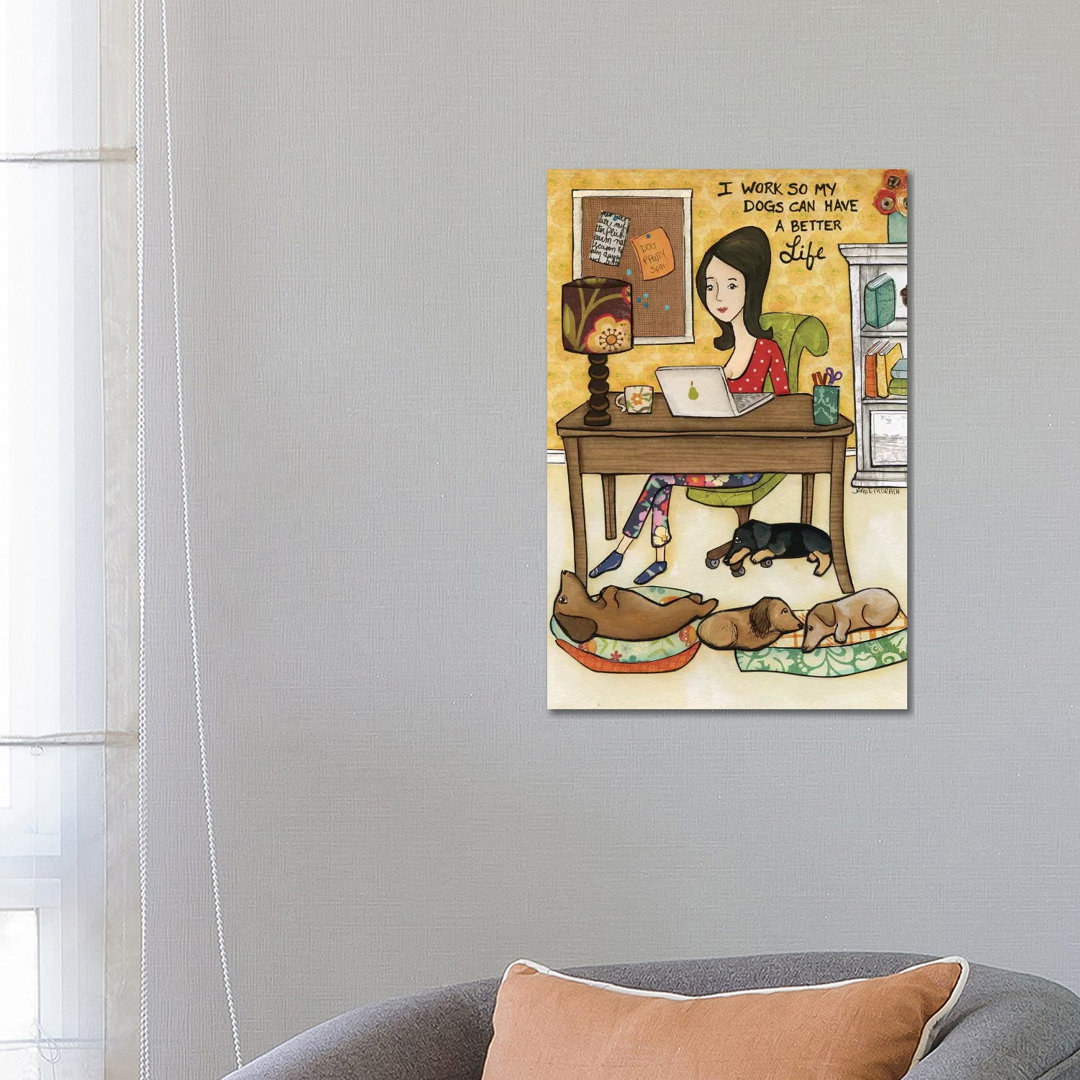 Better Life by Jamie Morath - Wrapped Canvas Gallery-Wrapped Canvas Giclée
