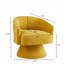 Fauteuil demi-tonneau pivotant de 27,5 po Nevile-723477884