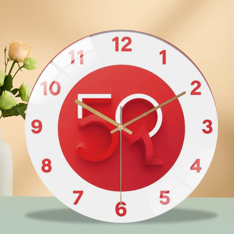 Symbole de l'horloge murale 5Q