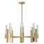Summit Pendant - 8-Light - Natural Iron - Clear Glass-387424998-387425004