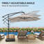 294cm Tilt Cantilever Parasol-1993613610