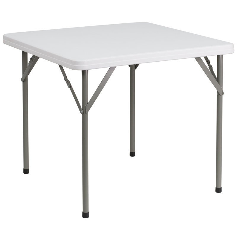 Bi-Fold Plastic Banquet and Event Folding Table with Carrying Handle