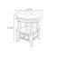 Table de bout Modern