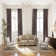 Rideau simple extra long et extra large en velours mat luxueux