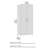 Caleshia Tall Bathroom Cabinet with Doors-1131336299