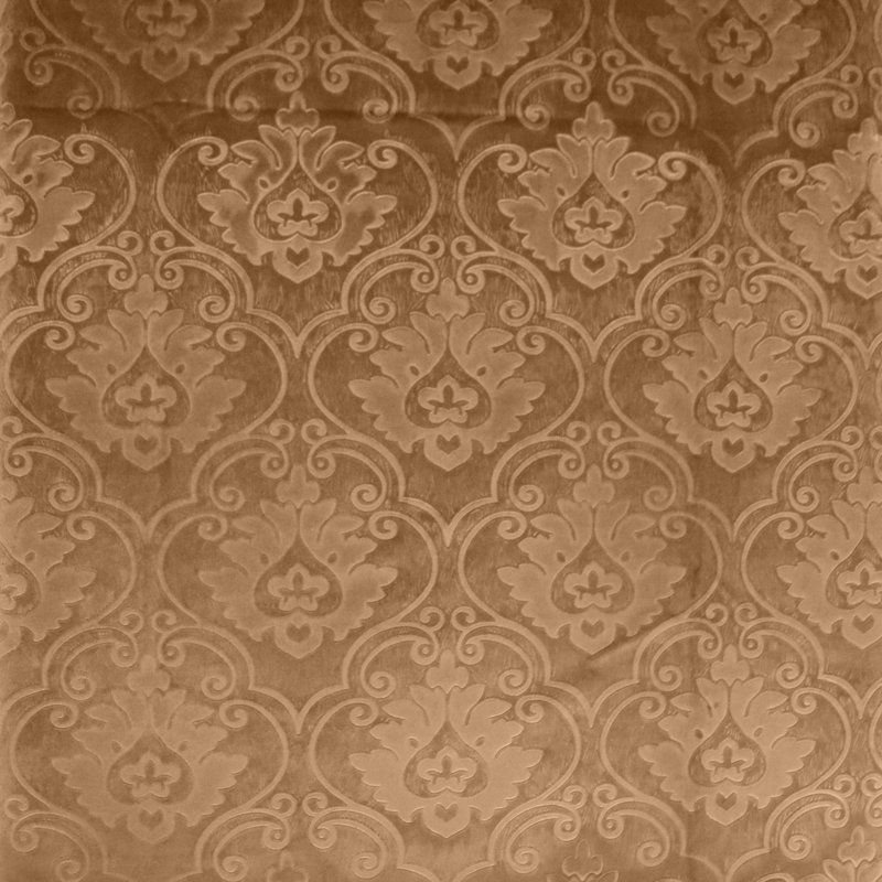 Rideau obscurcissant en velours Izea, L 54 po x L 120 po, Beige