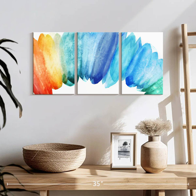 Avery Burst Of Rainbow, H 12 po x l 26 po