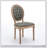 French Style Solid Wood Frame Antique Chair with Hand-pulled Buckle Decoration, for Elegant Dining and Accent Seating-1698348811