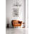 Modern 6 Light Chrome Crystal Chandelier-22986193