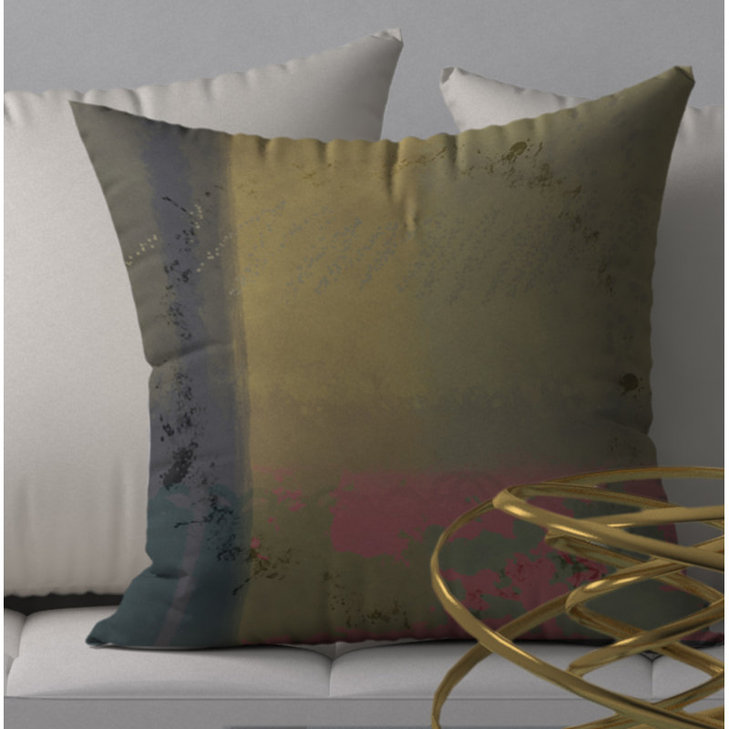 Reversible Throw Pillow, 24" x 24"