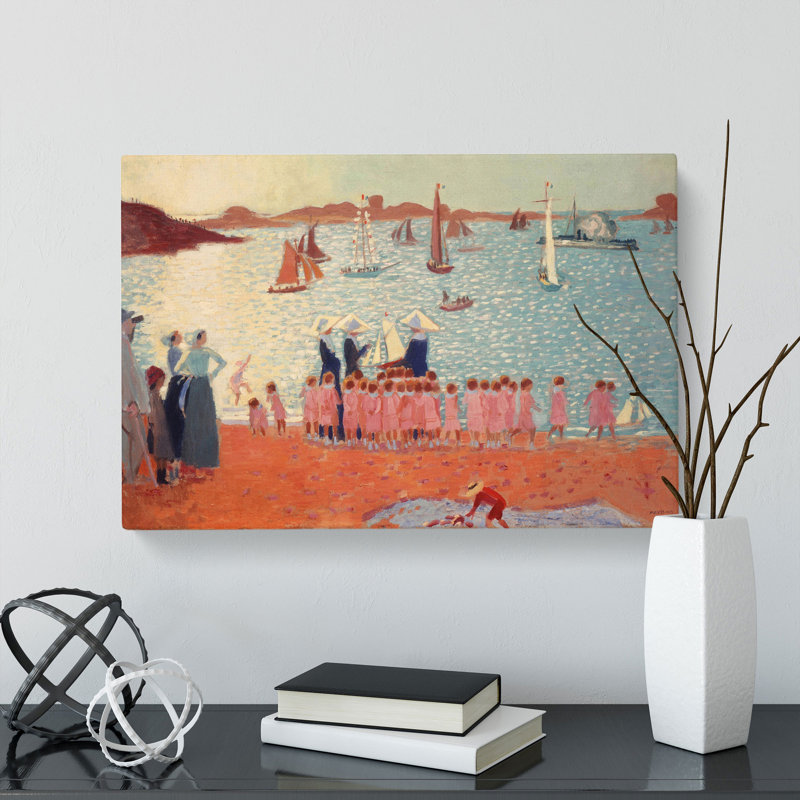 Regatta by Maurice Denis - Wrapped Canvas, 35cm H x 50cm W x 3cm D
