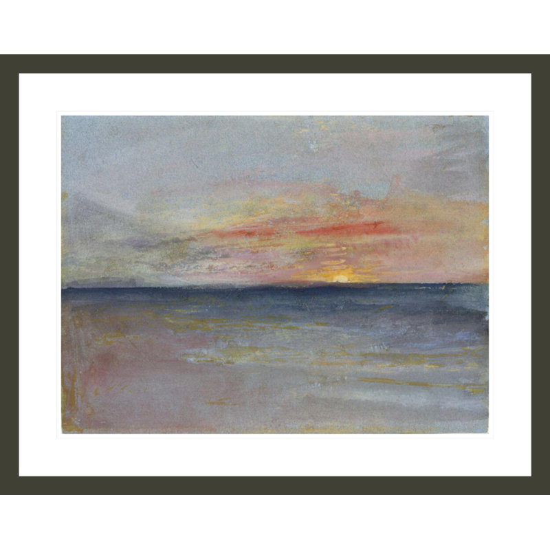 Sky Study by Joseph Mallord William Turner -Framed Giclee Print, 23.5" H x 29.37" W