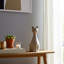 9" Skinny Sitting Kitty, Grey-611326610-611326609
