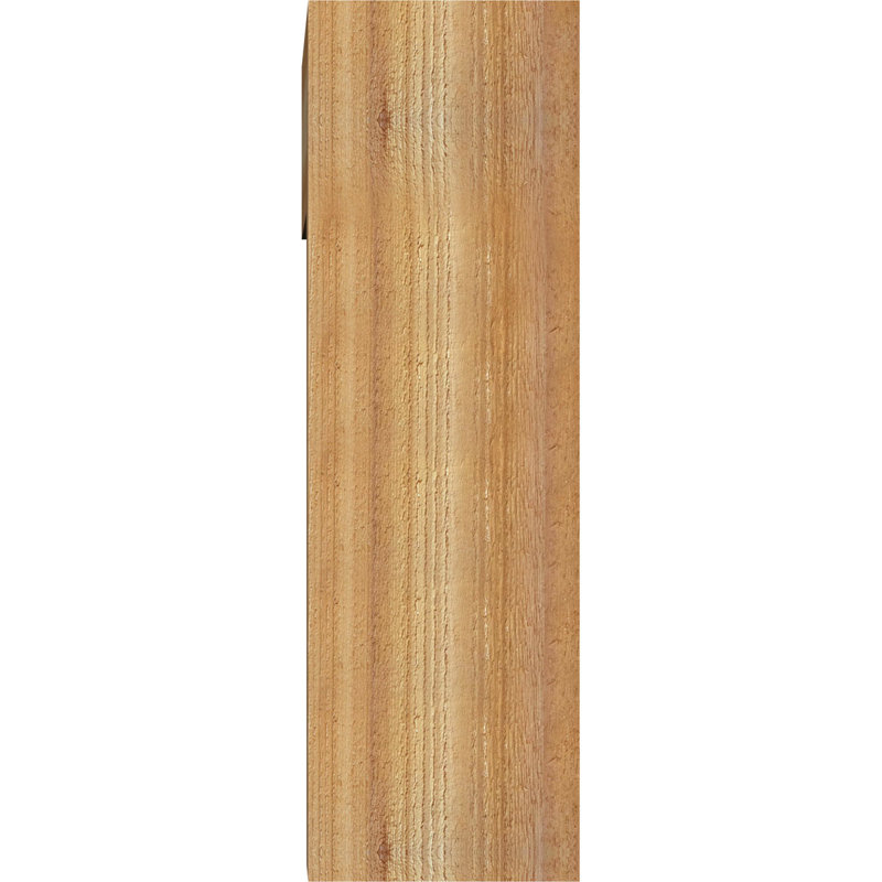 Support Funston Block avec support décalé, 26 x 26, Cèdre rouge occidental de l 8 po (scié brut)