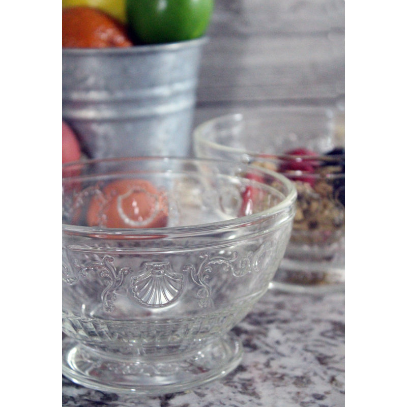 Versailles Glass Dessert Bowl