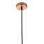 Reese 1 - Light Copper Dome Pendant