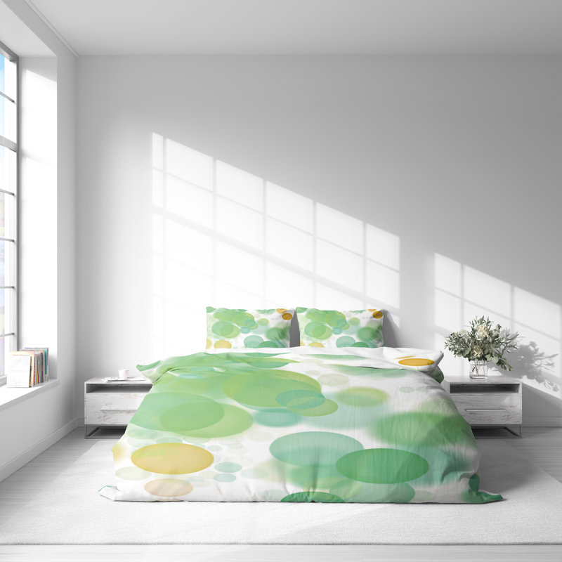 Abstract Duvet Cover, King Duvet Cover + 2 King Shams