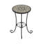 Table d'appoint de patio avec tablette-649792722-649792723-649792720