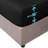Lux Decor Soft Microfiber Bottom Sheets Upto 16 Inches Deep Pocket Fitted Sheet-408703365-408703384