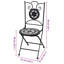 Chaise pliante d'extérieur pliante pour terrasse en céramique-2040460118