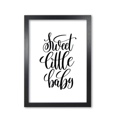 Sweet Little Baby - Print