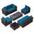 Bleu lac est en rupture de stock