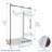48" W X 34" D X 72" H Semi-Frameless Sliding Shower Enclosure With 5/16" Clear Tempered  Glass-124888595