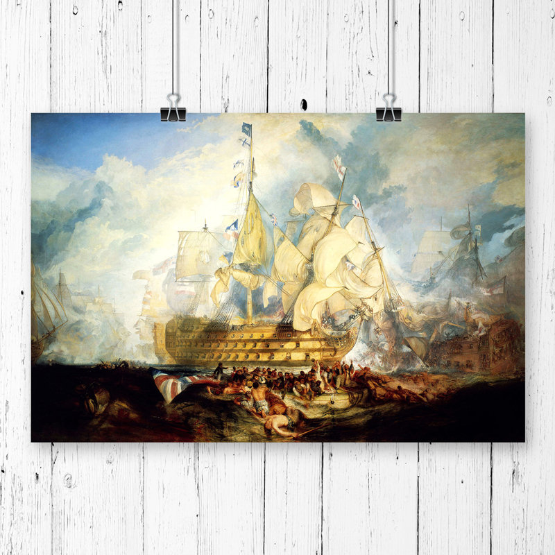 J.M.W. Turner - No Frame Painting, 42cm H x 59.4cm W