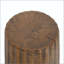 Table d'appoint Tree Stump MGO avec finition grain de bois