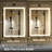 Wall Mirror LED Bathroom Mirror Wall Mounted Rectangle Vanity Mirror,White-1255067997