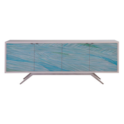 Blue Wave Media Console