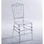 Chaise de salle à manger Kassandre, ensemble de 4, siège en plastique