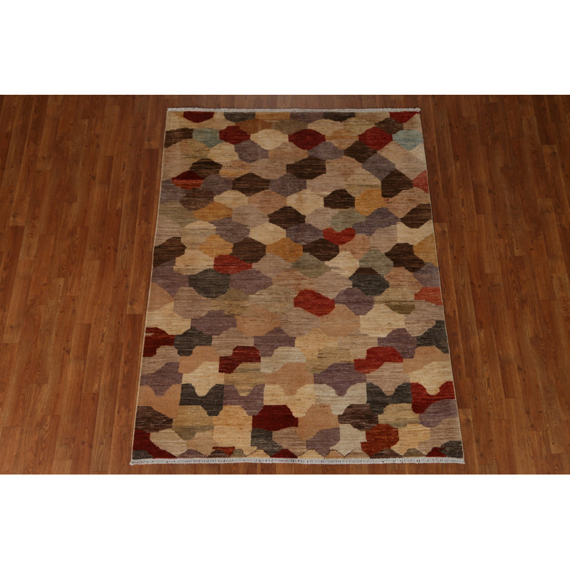 Tapis moderne All-Over Gabbeh 5 x 6