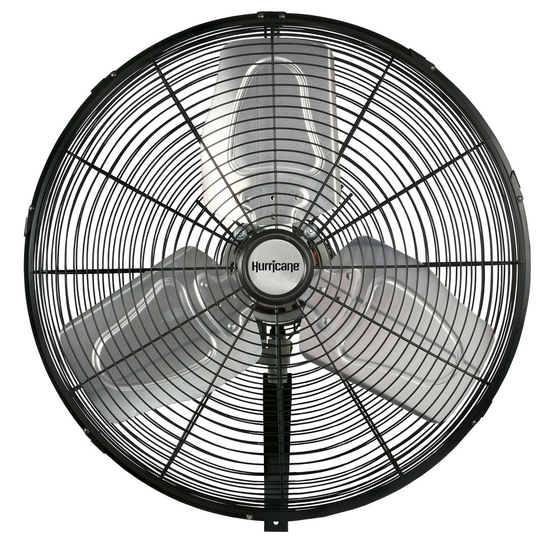 Hurricane Pro Commercial Grade Classic Oscillating Wall Mount Fan Hurricane 