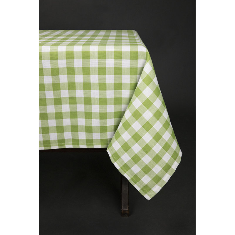 Aafreen Tablecloth, Green, 108" L x 65" W