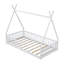 Lit simple en bois avec clôture-1726046344