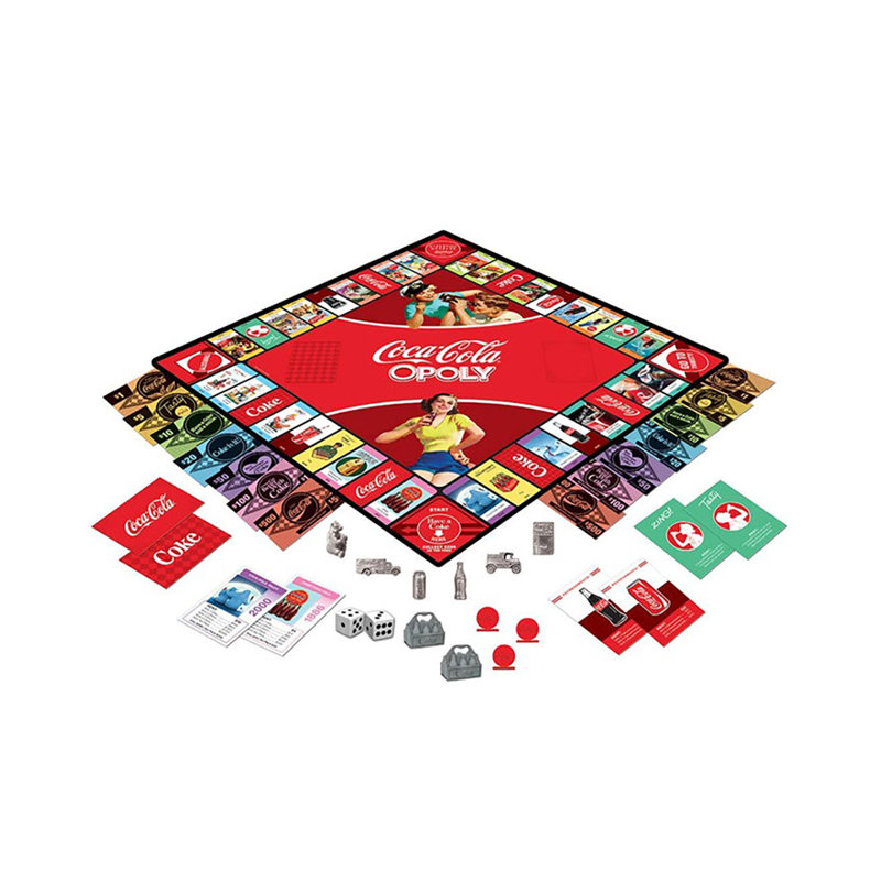 MasterPieces Coca Cola Checkers Board Game