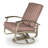 Askar Swivel Powder Coated Aluminum Outdoor Lounge Chair-19643688-19643671-19643689
