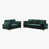 Chenille verte est en rupture de stock sélectionné