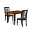 Solid Wood Top Dining Table Set-122934405-106903129-106903132