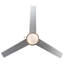 Ventilateur de plafond standard à 3 pales de 52 pouces avec chaînettes et ensemble d'éclairage inclus.