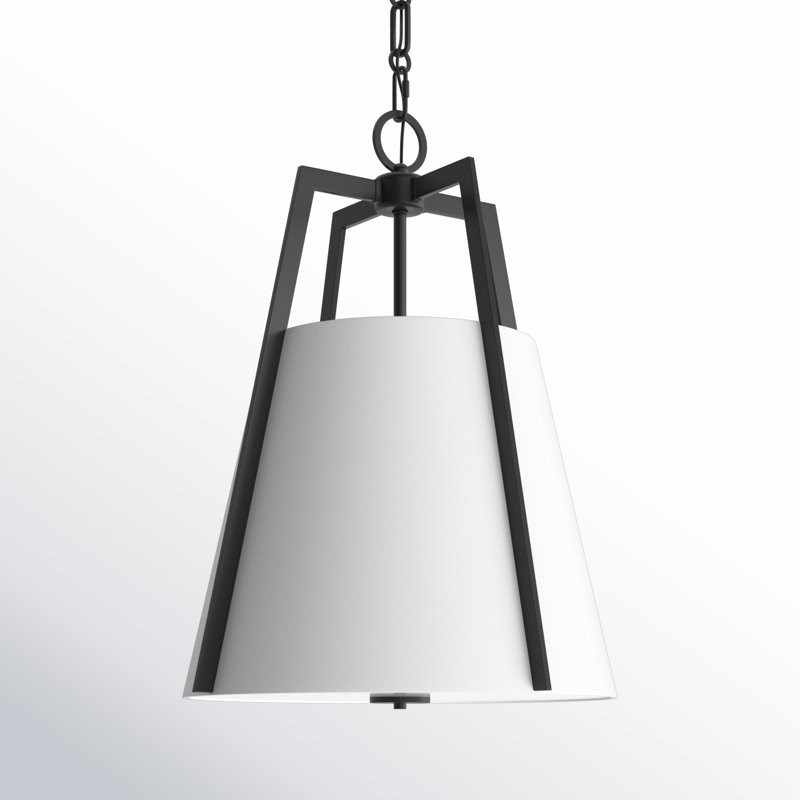 Joy 3 - Light Shaded Pendant, Black